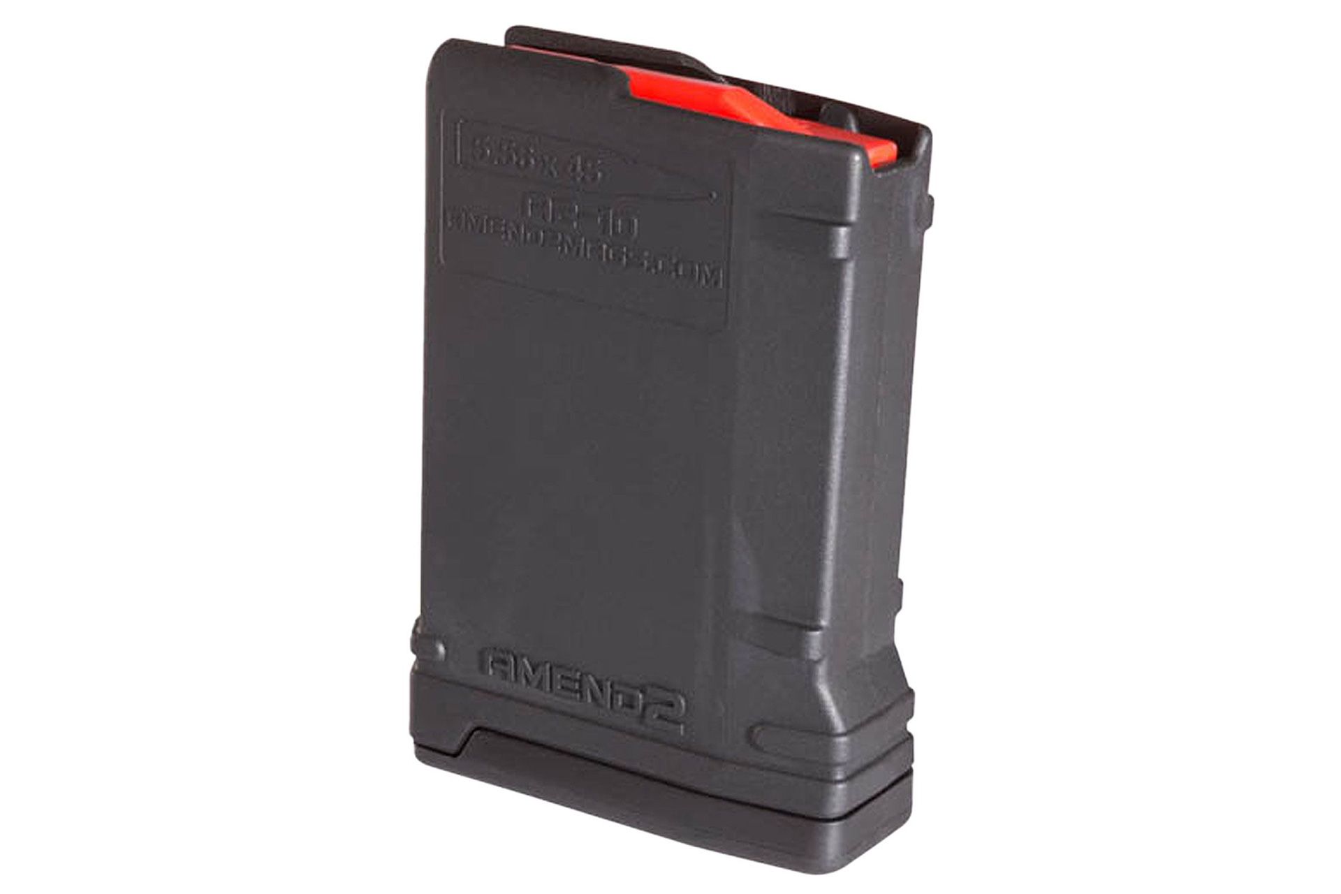 Amend2 AR-15/M4/M16 5.56x45mm NATO/.223 Remington Mod-2 Black 10-Round Magazine