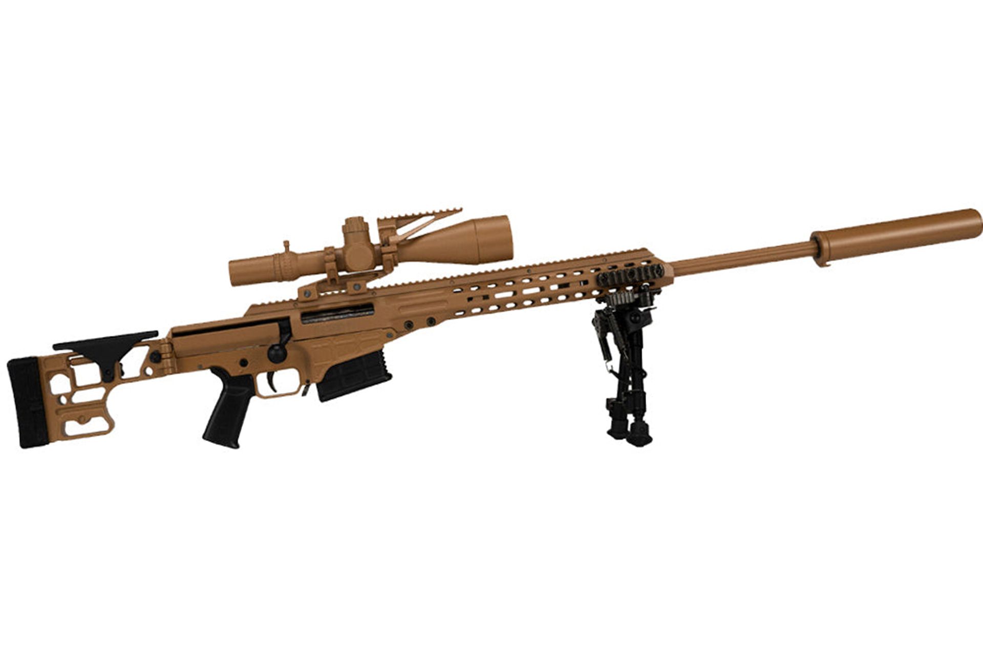 Goatguns Miniature Barrett Dark Tan MK22