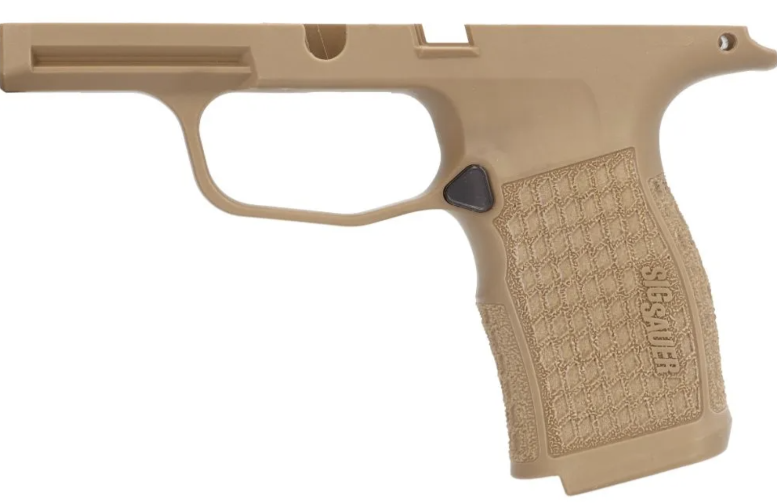 Sig Sauer Laser Stippled Grip Module Fits Sig Sauer P365XL Standard Matte Finish Coyote