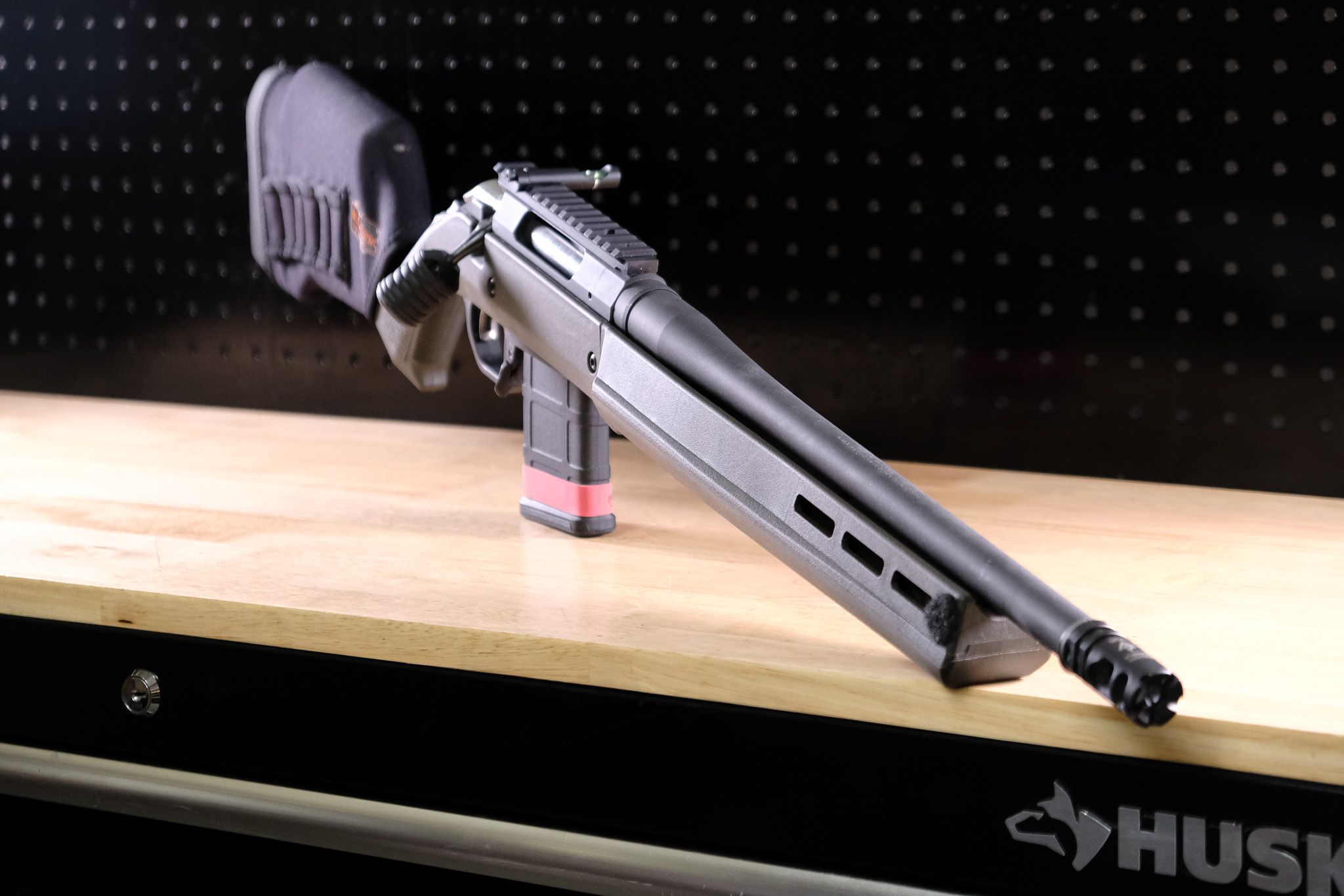 Ruger American Ranch 16" 300 Blk Rifle W/Magpul Hunter stock and VG6 Gamma Muzzle Break