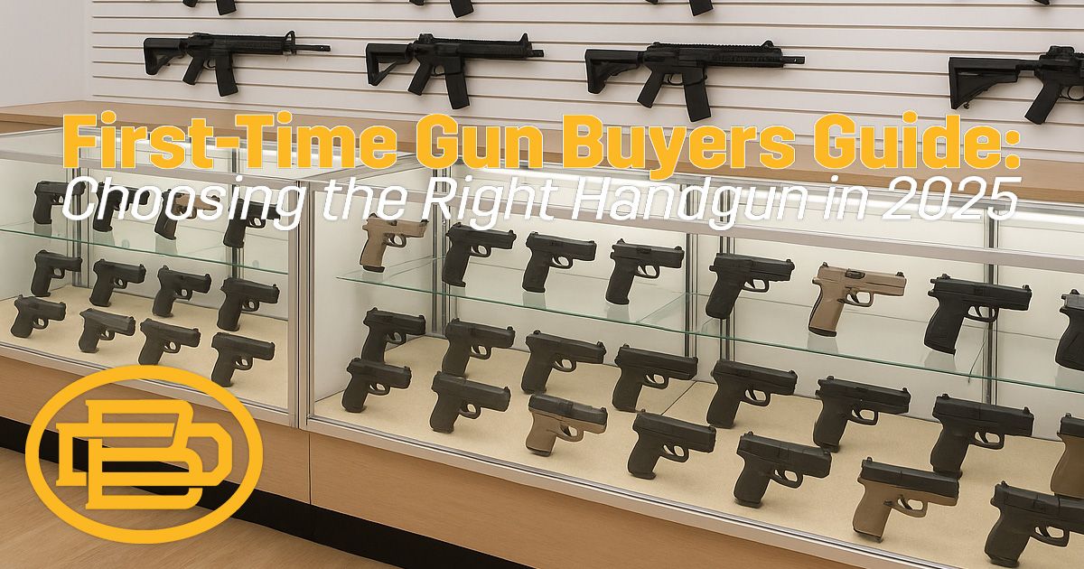 First-Time Gun Buyers Guide: Choosing the Right Handgun in 2025
