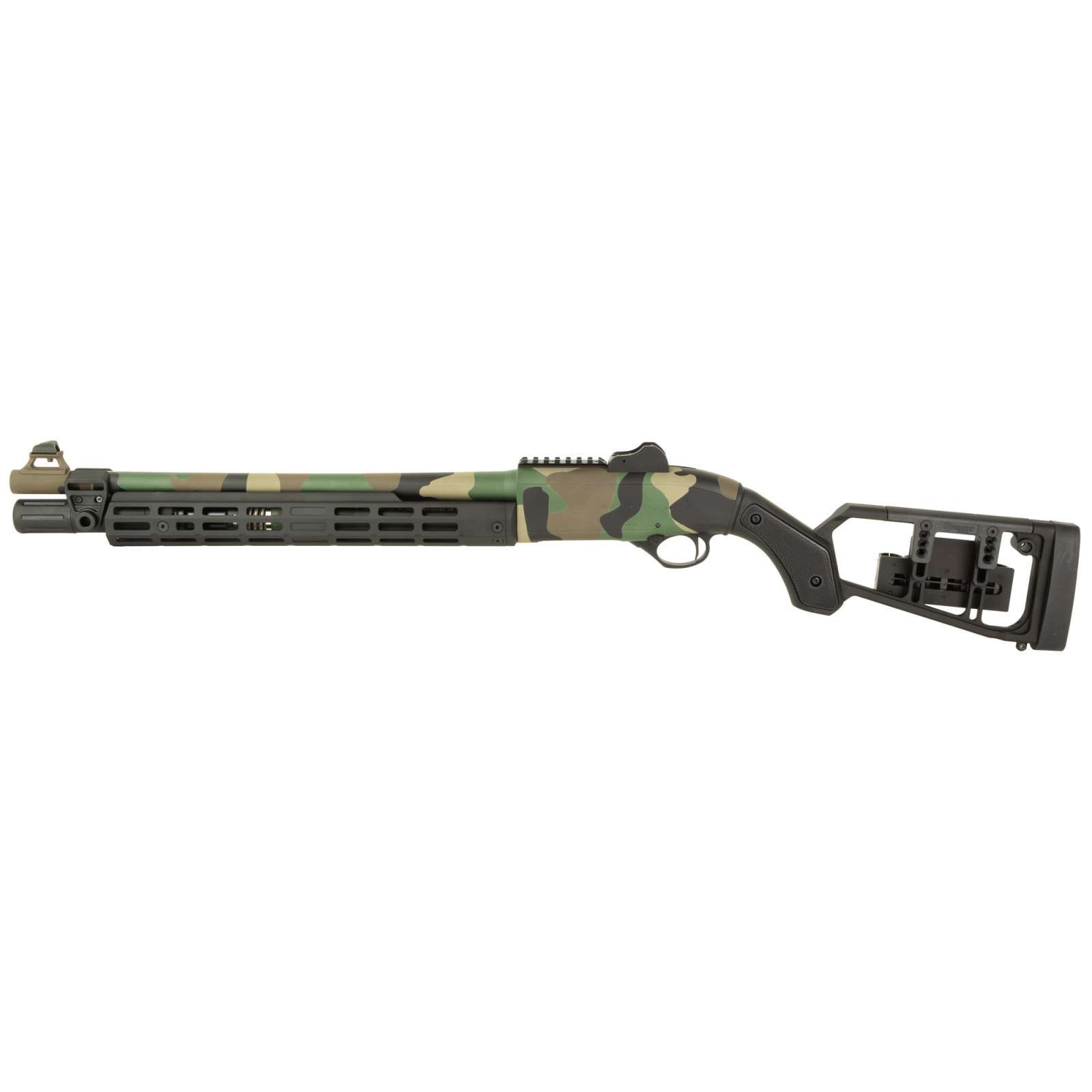 Beretta / Langdon Tactical Tech 1301 Tactical M81 Woodland 12 GA 18.5" Barrel 7-Round Semi-Auto Shotgun