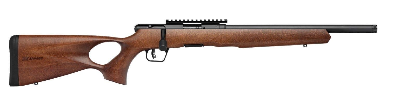 Savage Arms B22 Timber Thumbhole .22 WMR Rimfire Bolt-Action Rifle