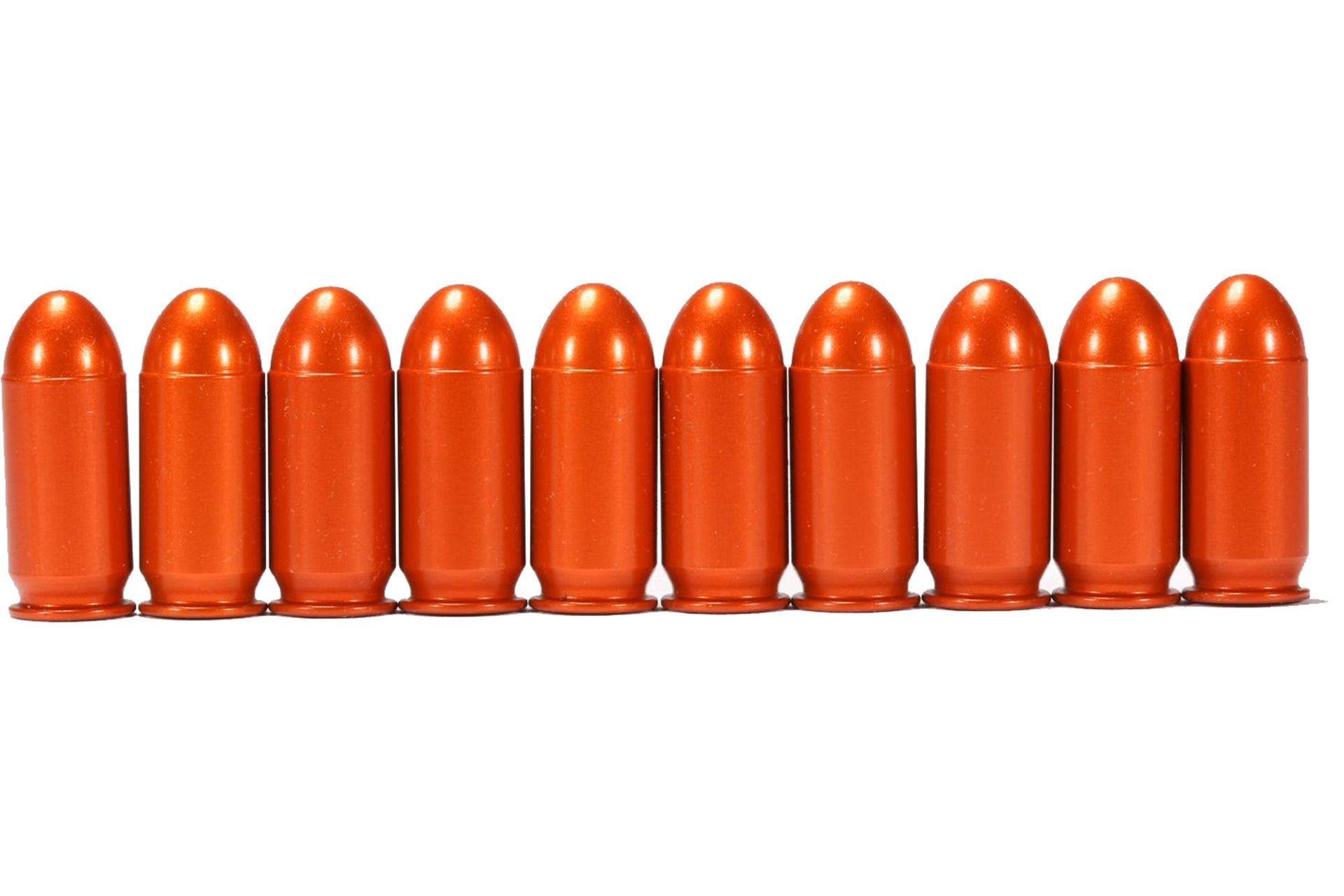 A-ZOOM 45 AUTO SNAP CAP, ORANGE, 10PK