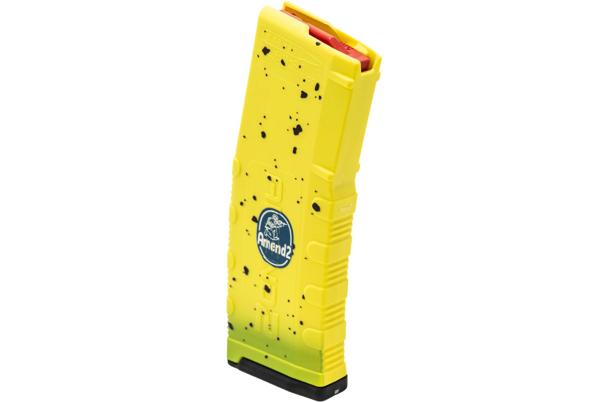 Amend2 AR-15/M4/M16 5.56x45mm NATO/.223 Remington Mod-2 Yellow Custom Printed Banana 30-Round Magazine
