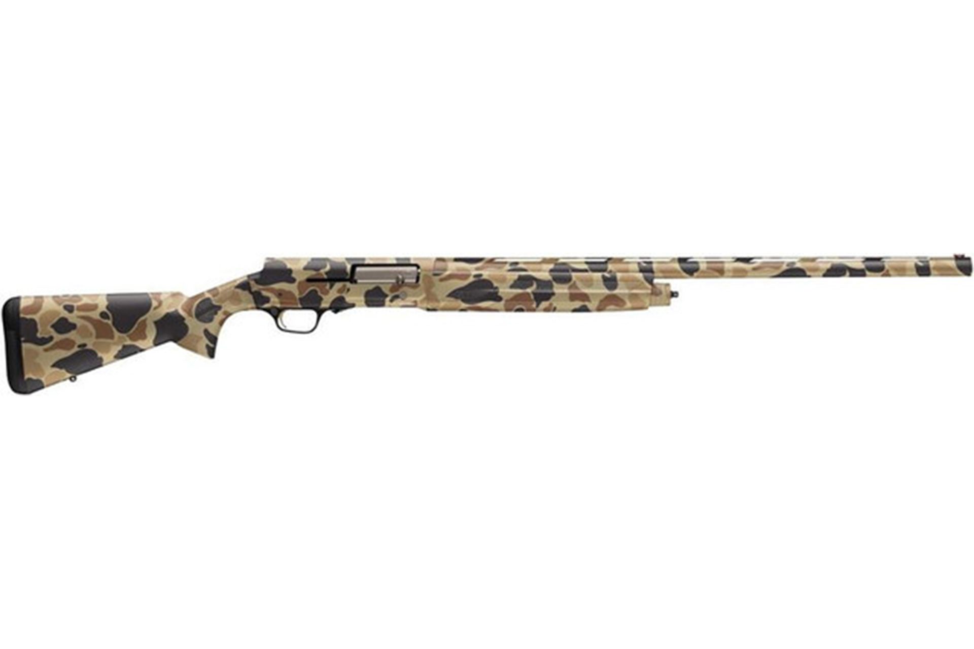 Browning 0119082005 A5 12 Gauge with 26" Barrel 3.5" Chamber, 4+1 RNDS Vintage Tan Camo Finish