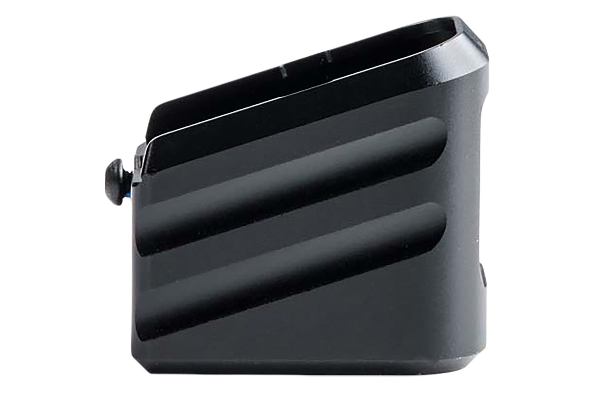 Cross Armory CRG+0MEG17BK Magazine Extension Fits Glock 17/22/31 Gen 1-5 Black Aluminum