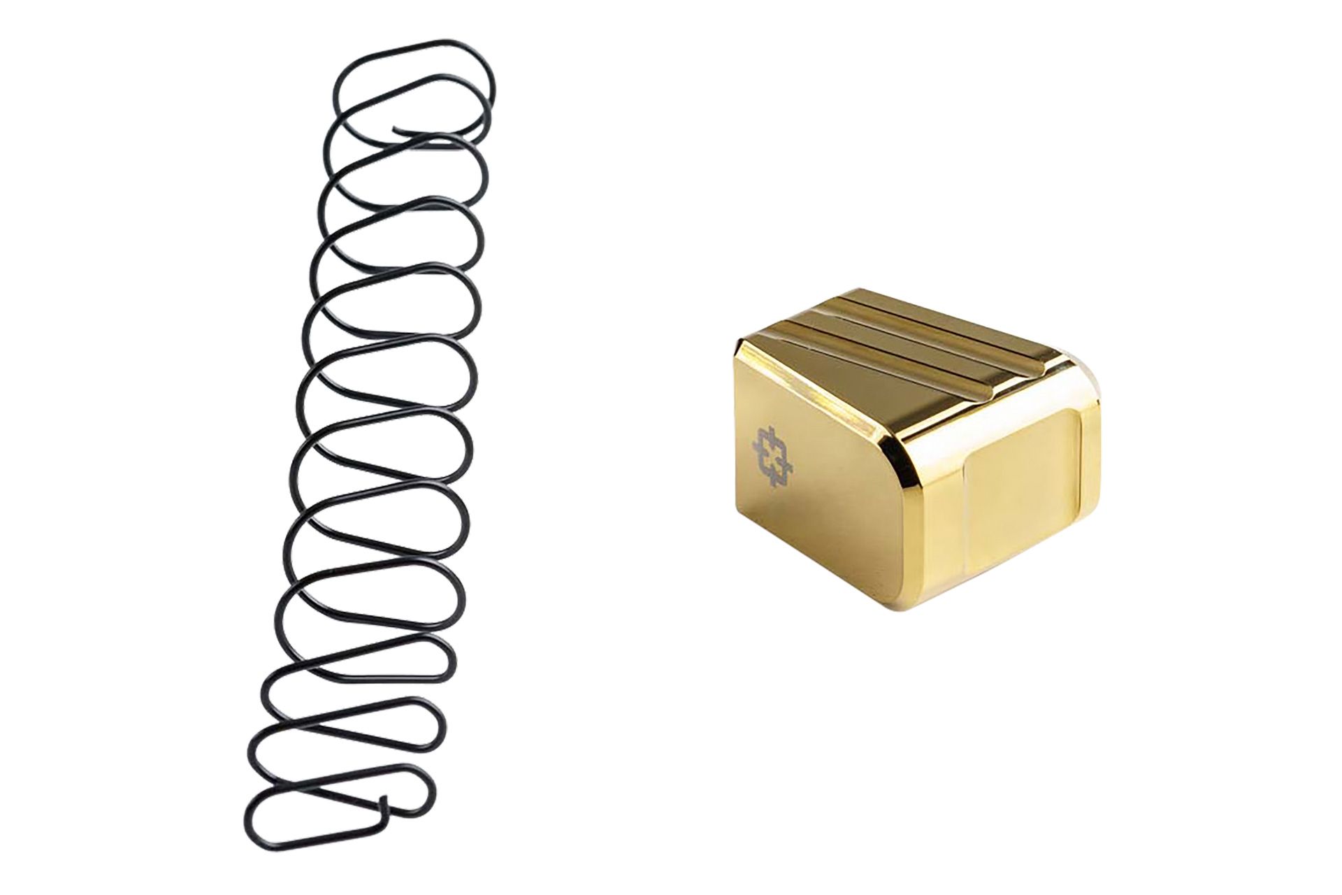 Cross Armory CRG+5MEG19GD Magazine Extension Fits Glock 19/23/32 Gen 1-5 5rd Gold Aluminum