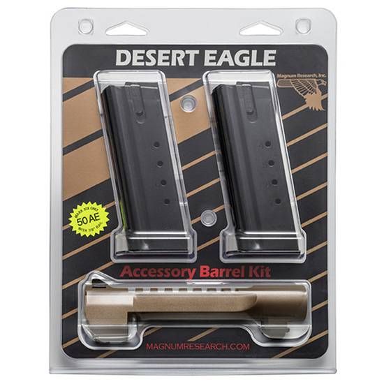 Magnum Research Desert Eagle .50 AE Conversion Kit 6" with Brake Burnt Bronze Cerakote w/ 2x 7 Rd Mags