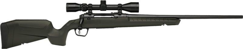 Savage Arms Axis 2 XP 223 Rem 4+1 22", Fixed OD Green Synthetic Stock, Right Hand, Boresighted 3-9x40