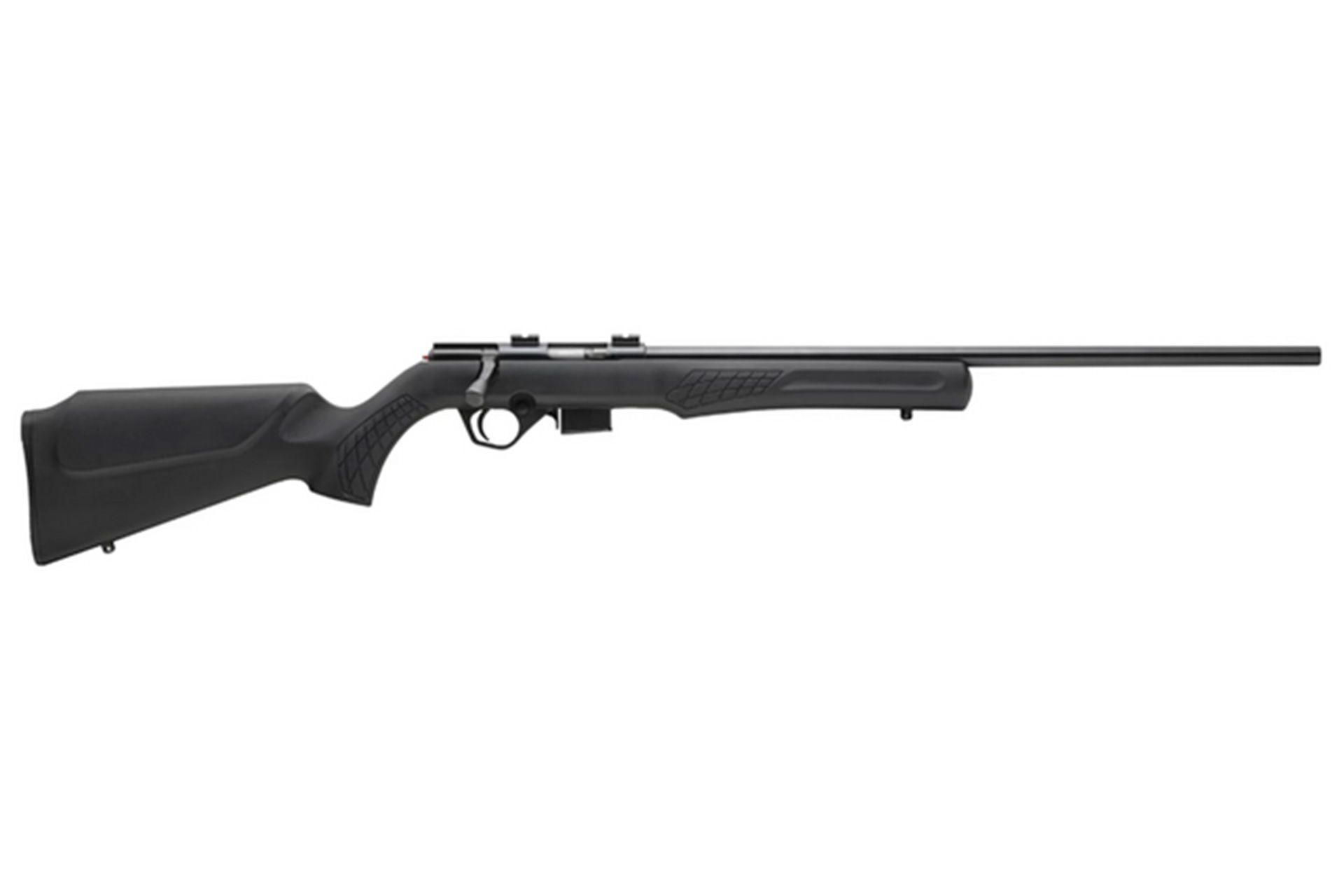 Rossi RB22M Bolt Action Rifle 22WMR 21" Barrel Synthetic Stock 5Rd - Black