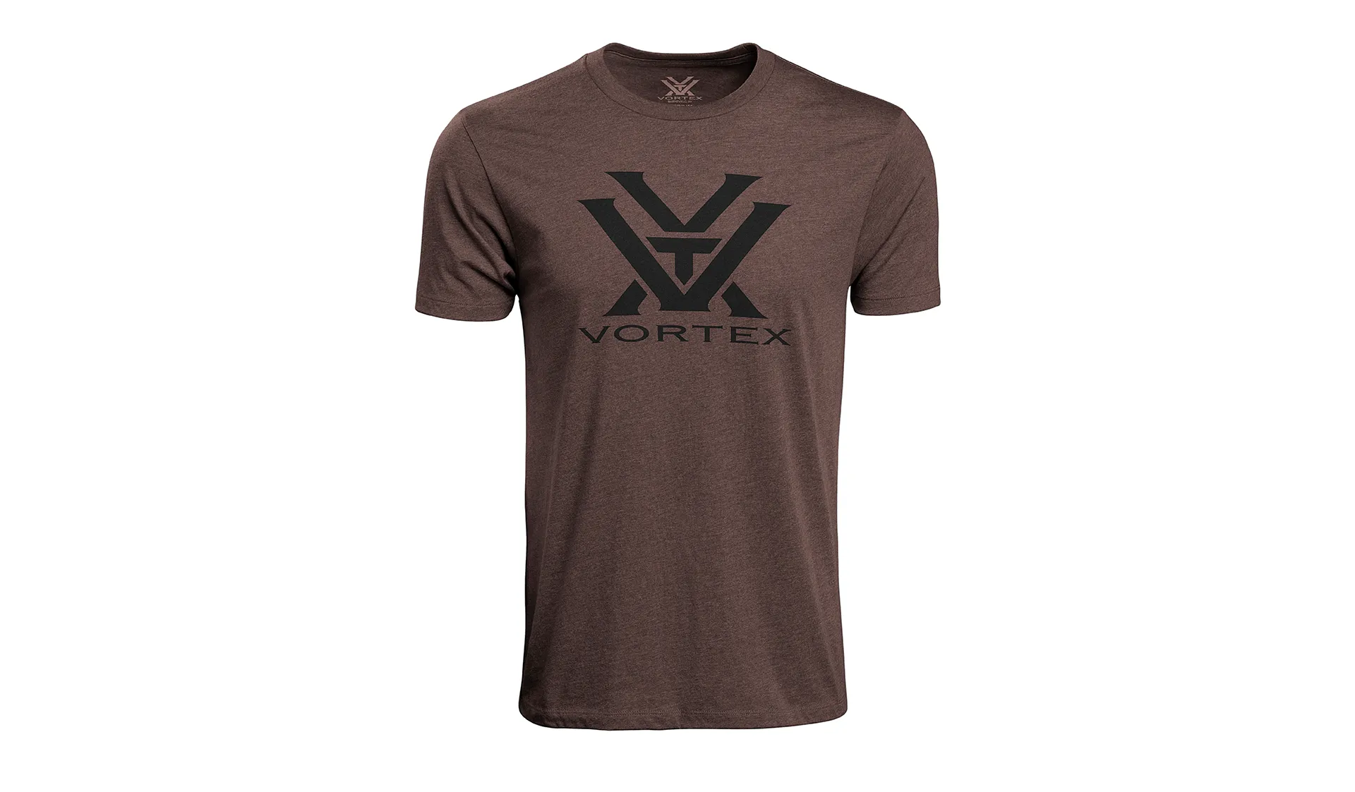 Vortex Core Logo Short Sleeve T-Shirt Brown Heather