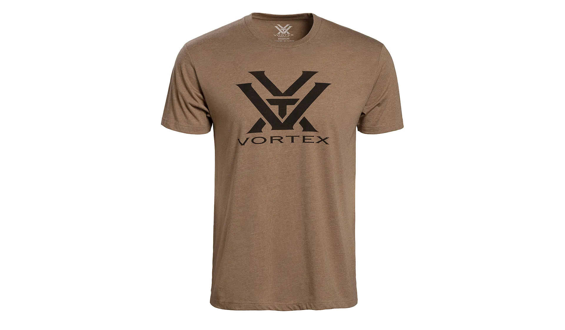 Vortex Core Logo Short Sleeve T-Shirt Coyote Heather