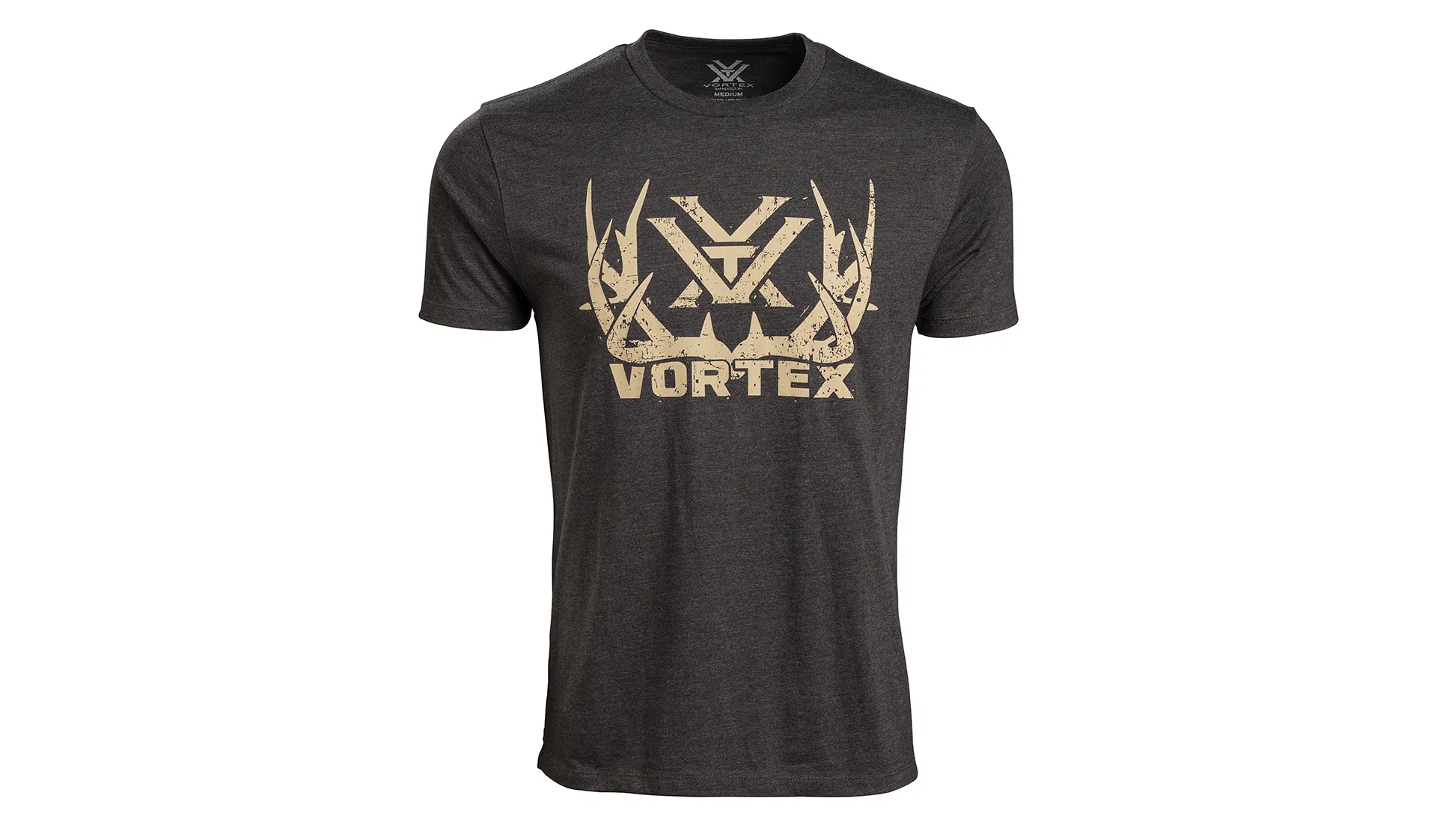 Vortex Full Tine Short Sleeve T-Shirt Charcoal Heather