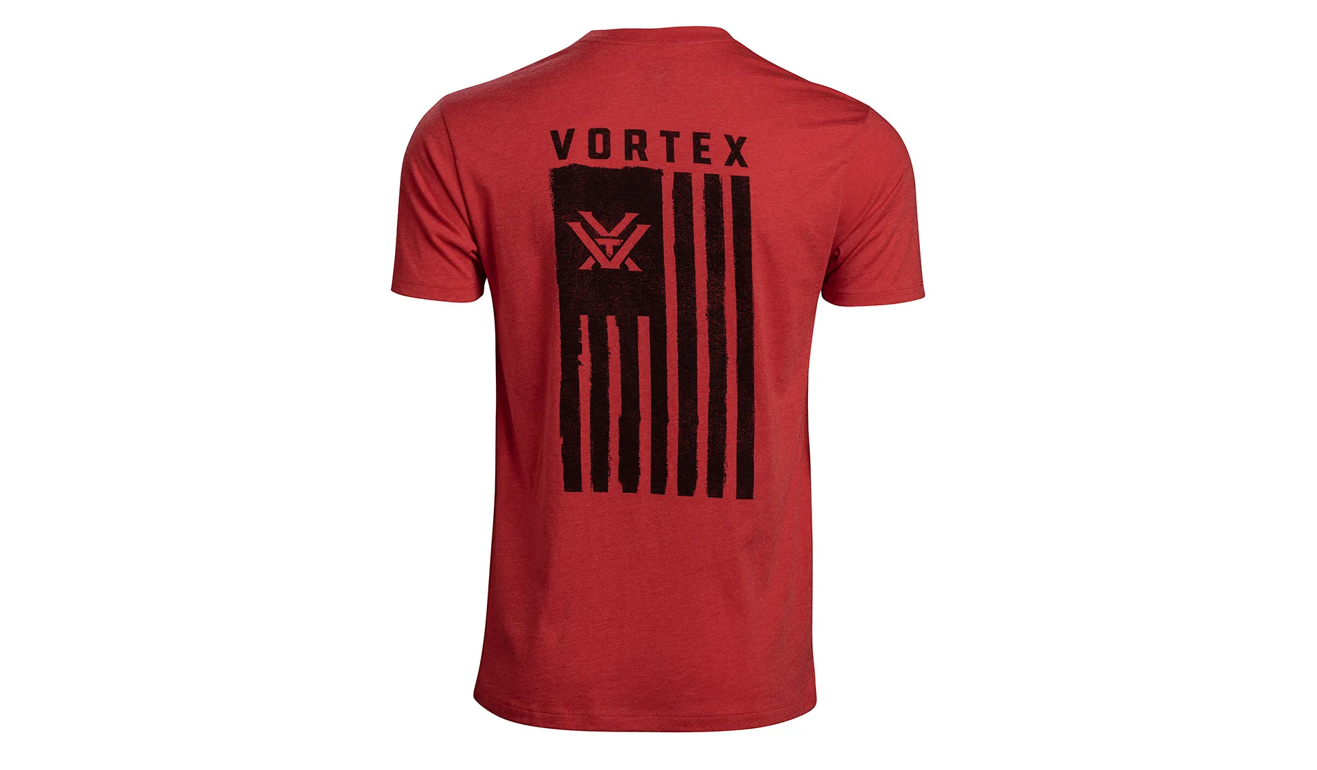 Vortex Salute Short Sleeve T-Shirt Red Heather