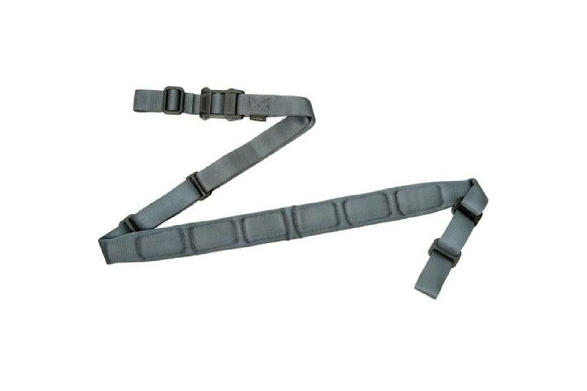 Magpul Industries, MS1 Padded Sling, Fits AR Rifles, 1 or 2 Point Sling, Gray