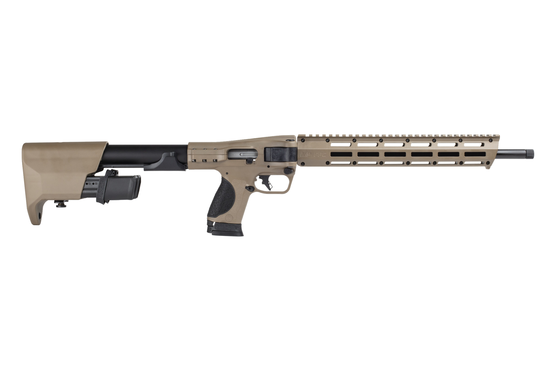 Smith and Wesson M&P15 FPC Flat Dark Earth 9mm 16.25" 23rd Semi-Auto Rifle