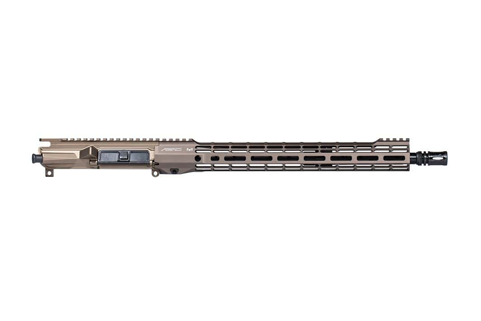 Aero Precision M4E1-T Complete Upper, 16" 5.56 Mid-Length Barrel, 15" ATLAS S-ONE MLOK HG - Kodiak Brown Anodized