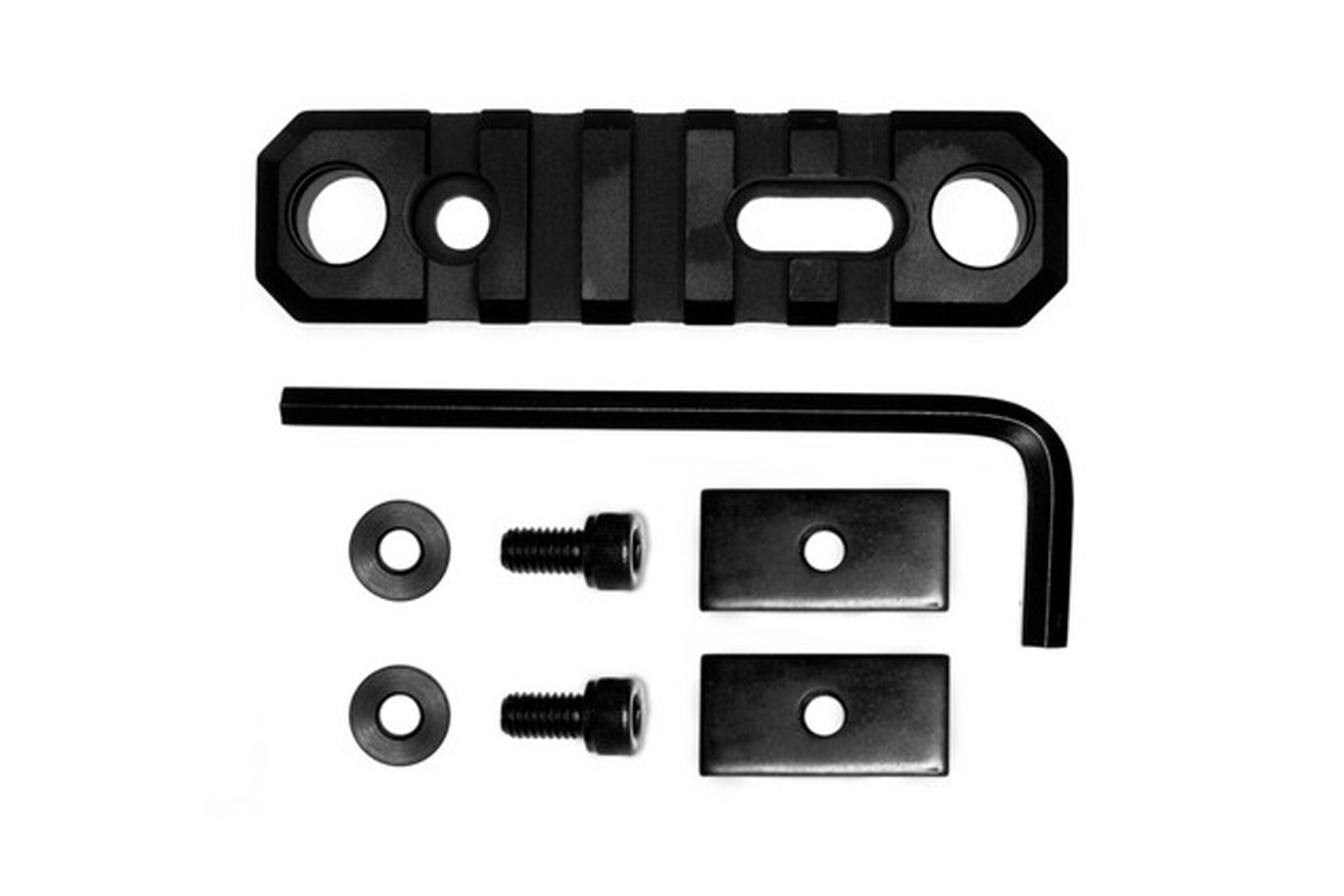 GrovTec 3.1" 5-Slot Picatinny Stock Push Base