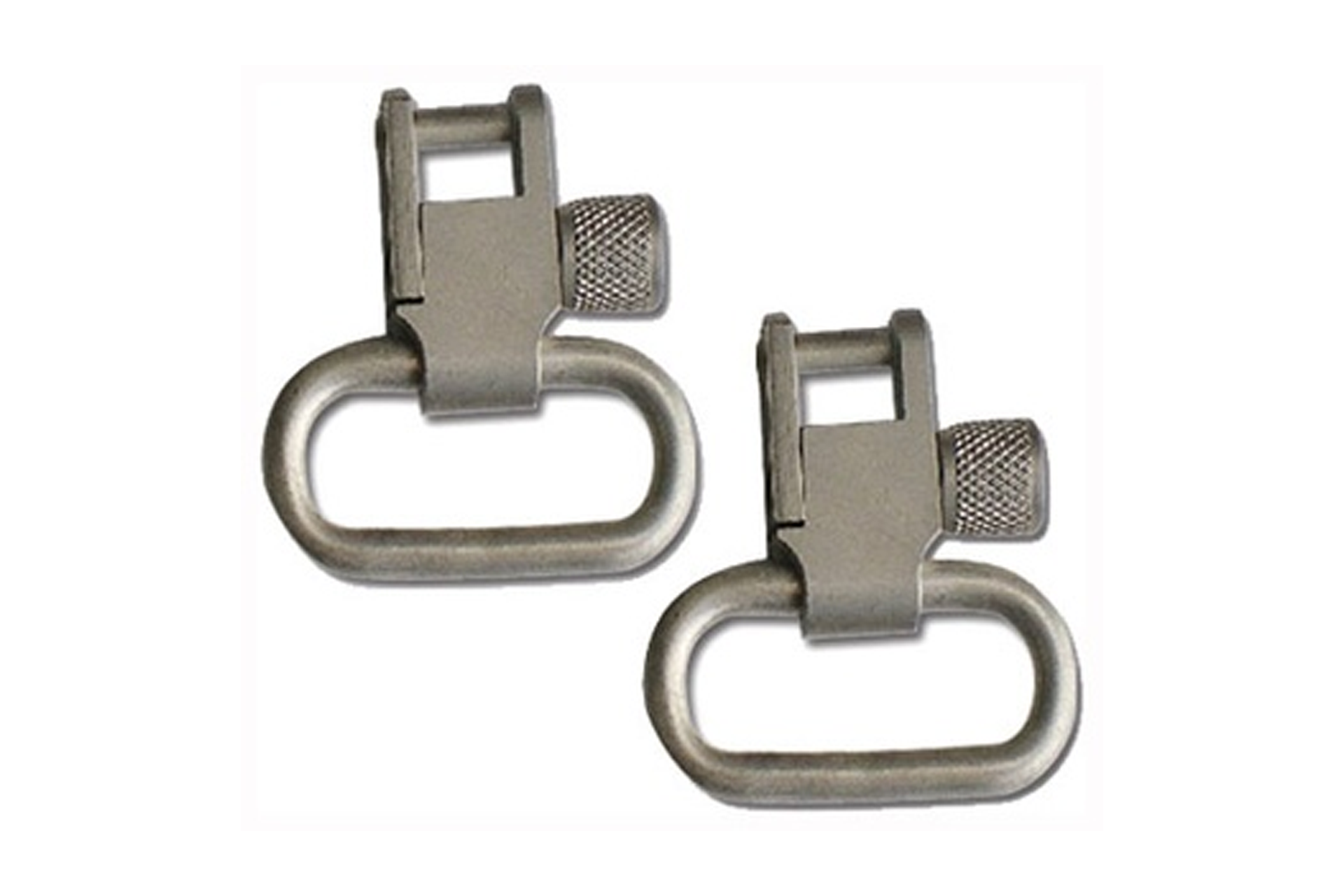 GrovTec 1" Locking Swivel Set - Nickel Plated