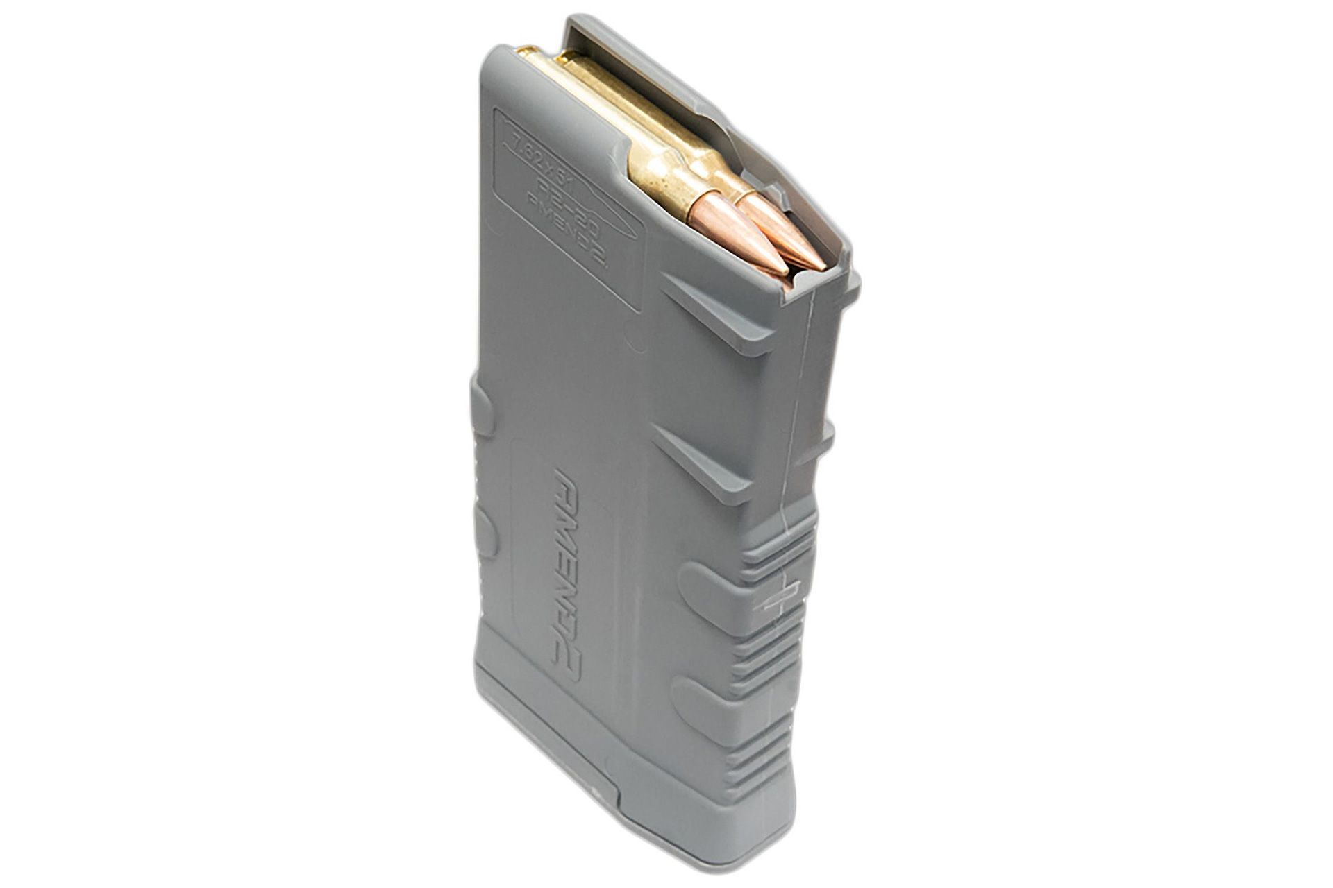 Amend2 SR-25/M110/AR-10 7.62x51mm NATO/.308 Winchester Mod-2 Gray 20-Round Magazine
