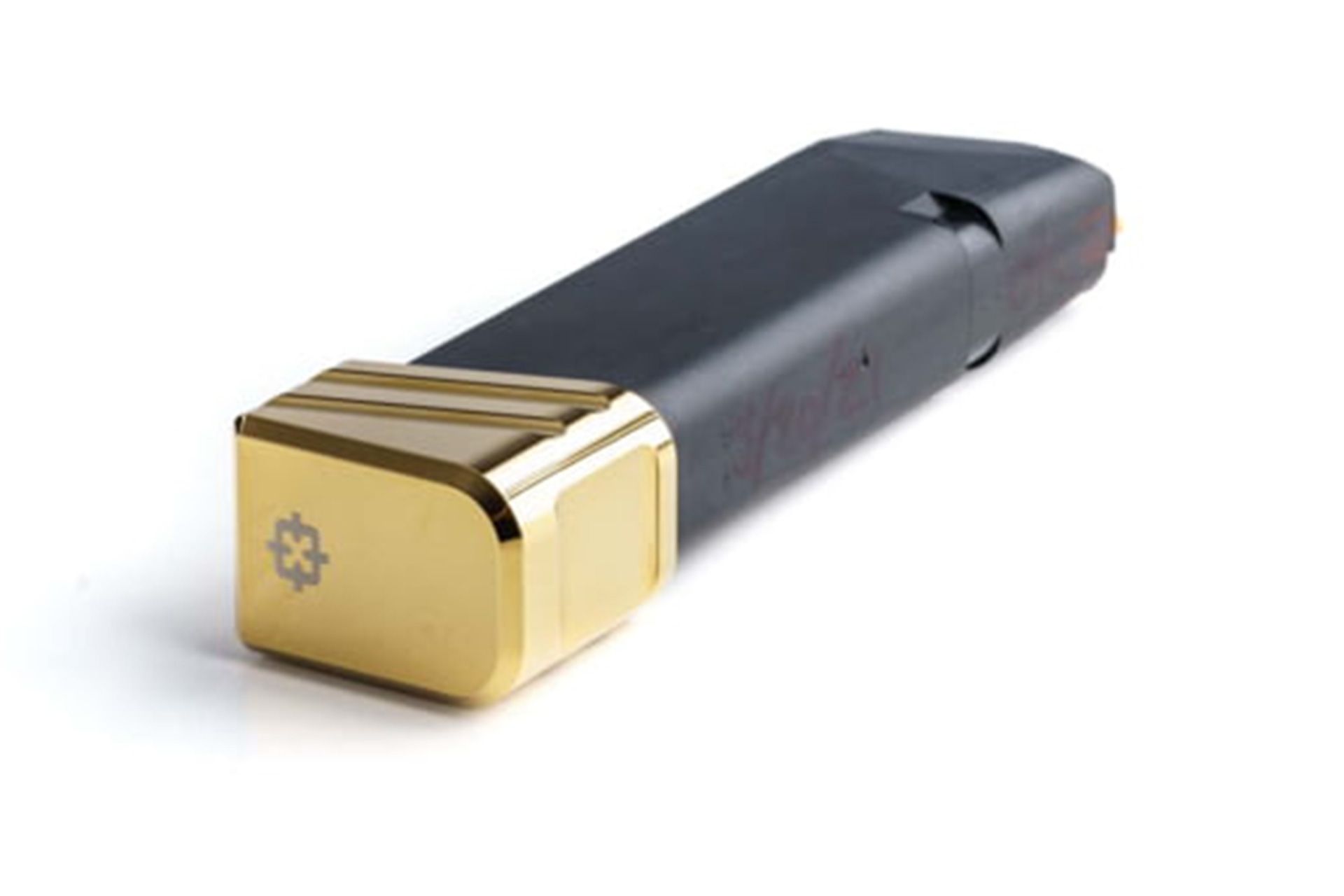 Cross Armory CRG+5MEG17GD Magazine Extension Fits Glock 17/22/31 Gen 1-5 5rd Gold Aluminum