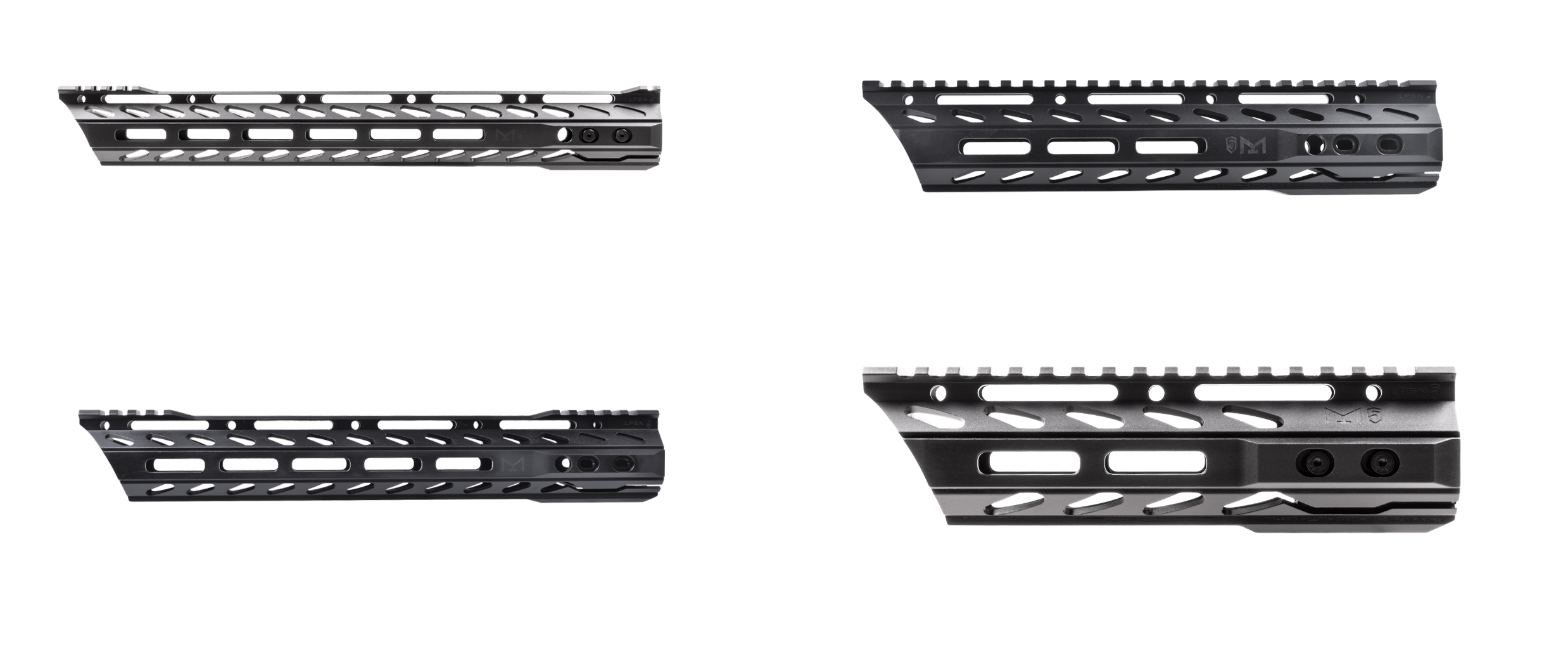 Phase 5 Lo-Pro Slope Nose MLOK Quad Rail