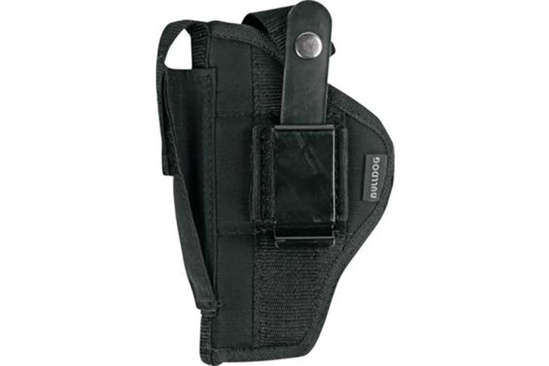 Bulldog Cases FSN-8 Belt and clip ambi holster Fits most large frame autos w/ 3 1/2 - 5" barrels (Beretta/Taurus 92, Glock 20-21-37, M&P 45, etc)