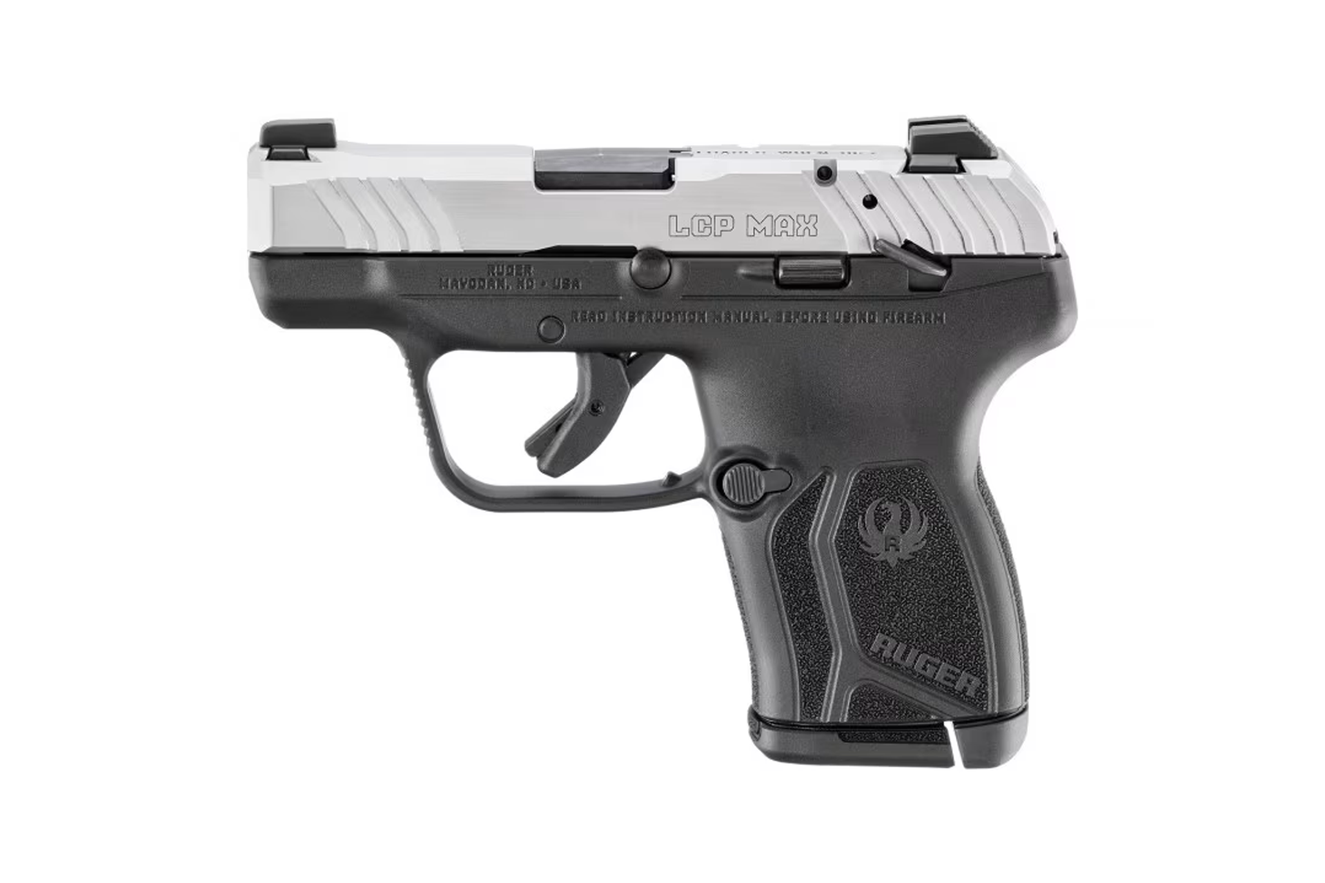 Ruger LCP MAX 380ACP 2.8" 10RD Semi-Auto Pistol - Stainless Slide