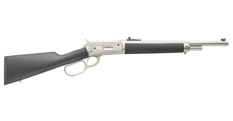 Chiappa 18.5" 45-70 Govt 1886 Kodiak Lever Action Rifle, Skinner Peep Sight w/ Fixed Fiber Optic Front Sight, Rubber Coated Walnut Stock, 4 Rounds