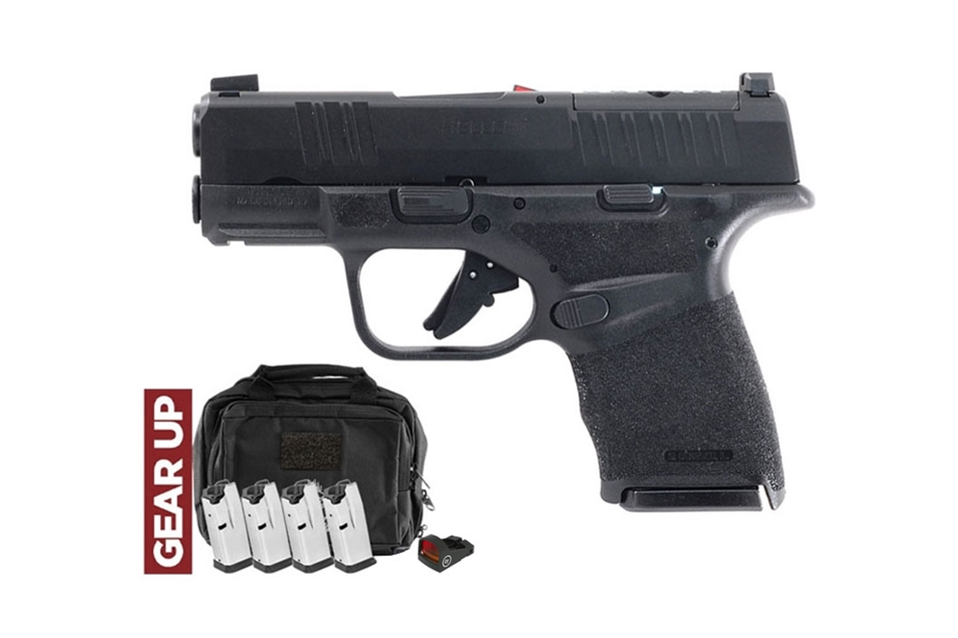 Springfield Armory CA Hellcat OSP 9mm 3" 10rd Semi-automatic Pistol - Black w/ Gear Up Package 2025