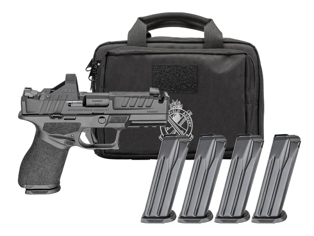 Springfield Echelon Comp 4.0C 9mm 4" 18rd Semi-Auto Pistol w/ Gear-Up Bundle