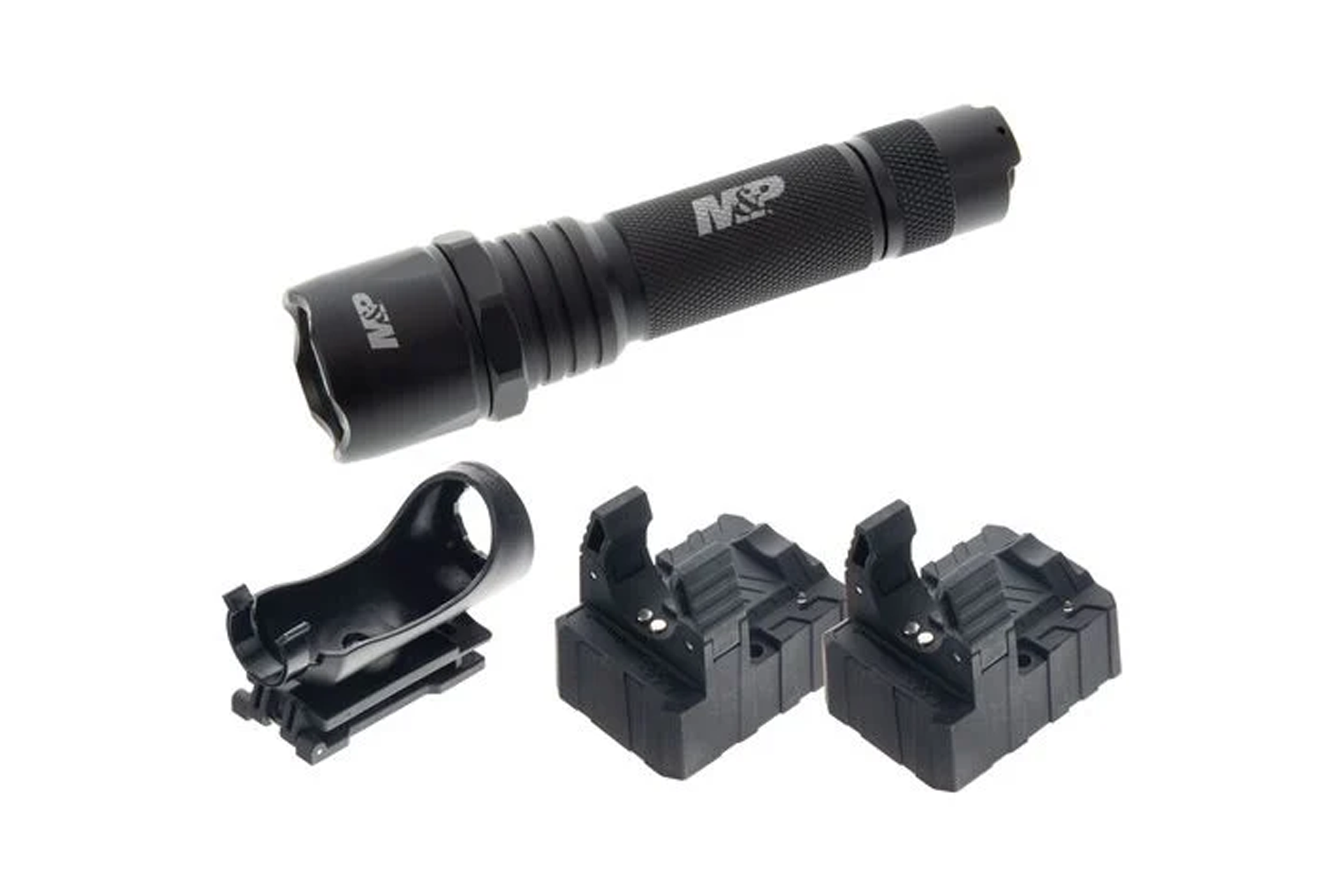 Smith & Wesson M&P Officer RXP Rechargeable Flashlight 18650 Battery Black