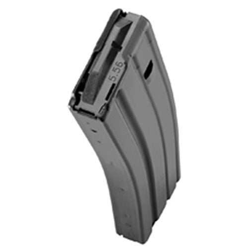 DuraMag Speed Replacement Magazine Black with Orange Follower Detachable 30rd 223 Rem, 300 Blackout, 5.56x45mm NATO for AR-15