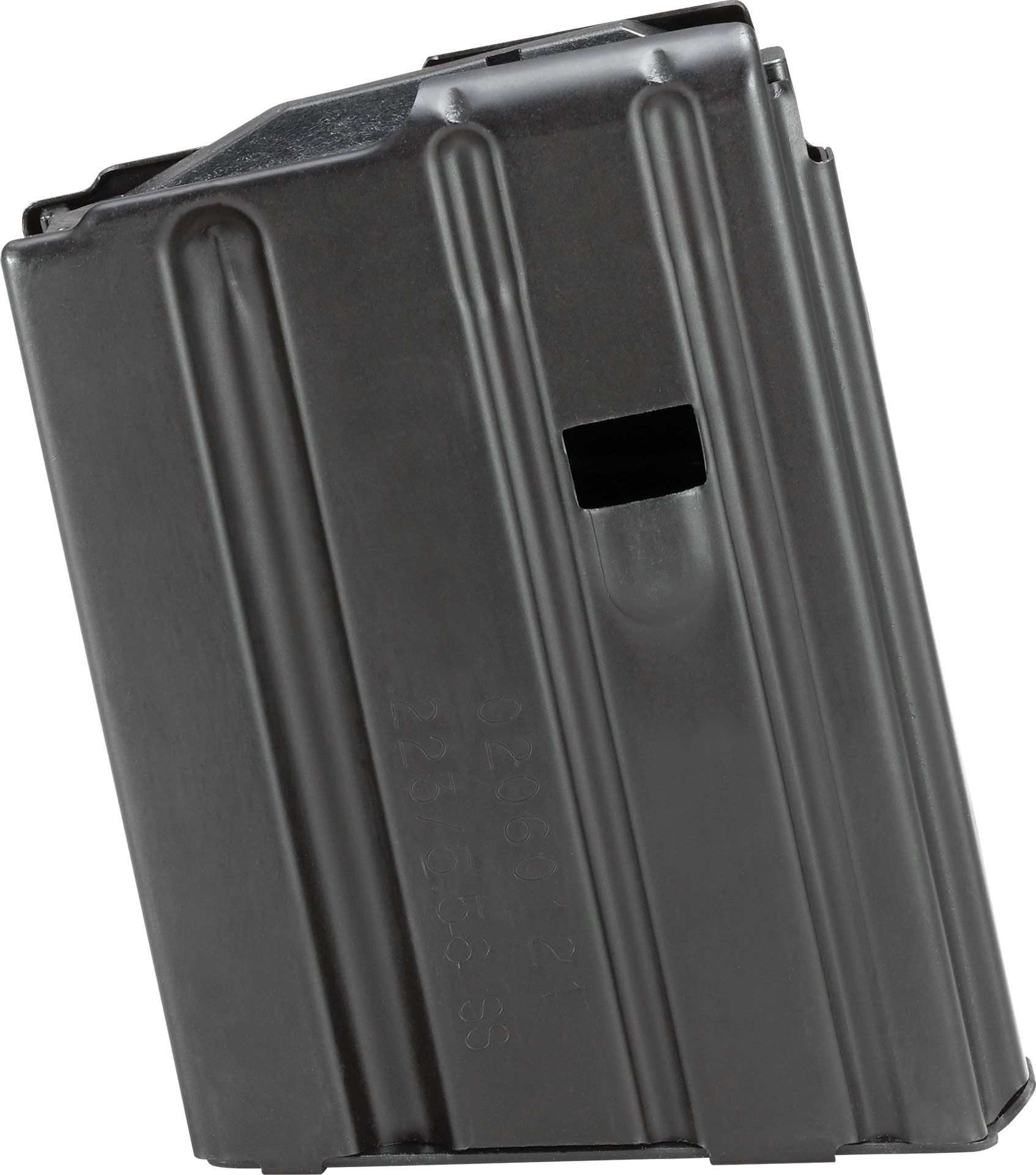 DURAMAG Stainless Steel Replacement Magazine Black with Black Follower Detachable 5rd 223 Rem, 300 Blackout, 5.56x45mm NATO for AR-15