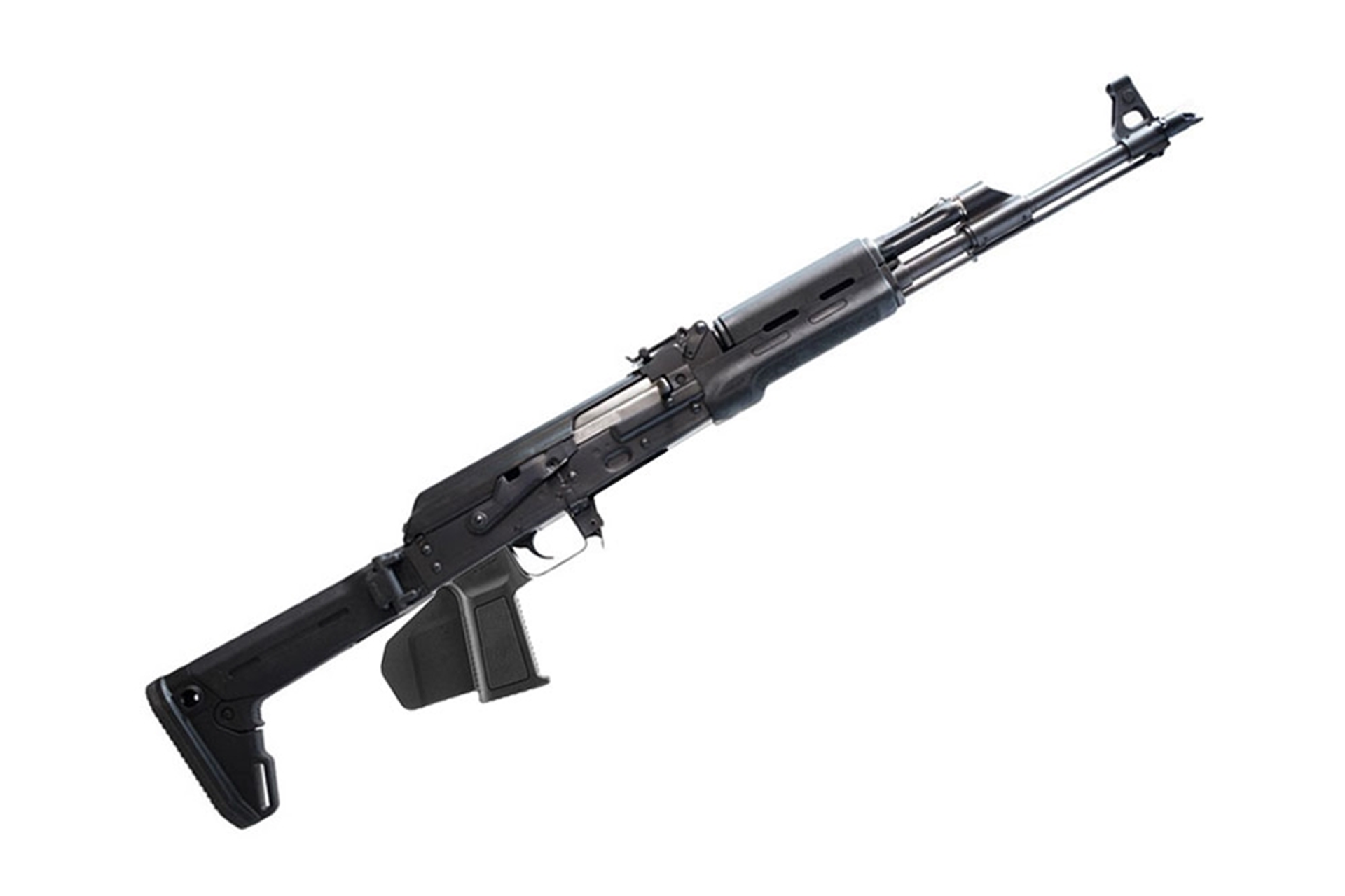 Zastava PAP M90 18.25" 5.56X45 10rd Semi Auto Rifle Hogue Handguard Magpul Grip Magpul Zhukov Stock