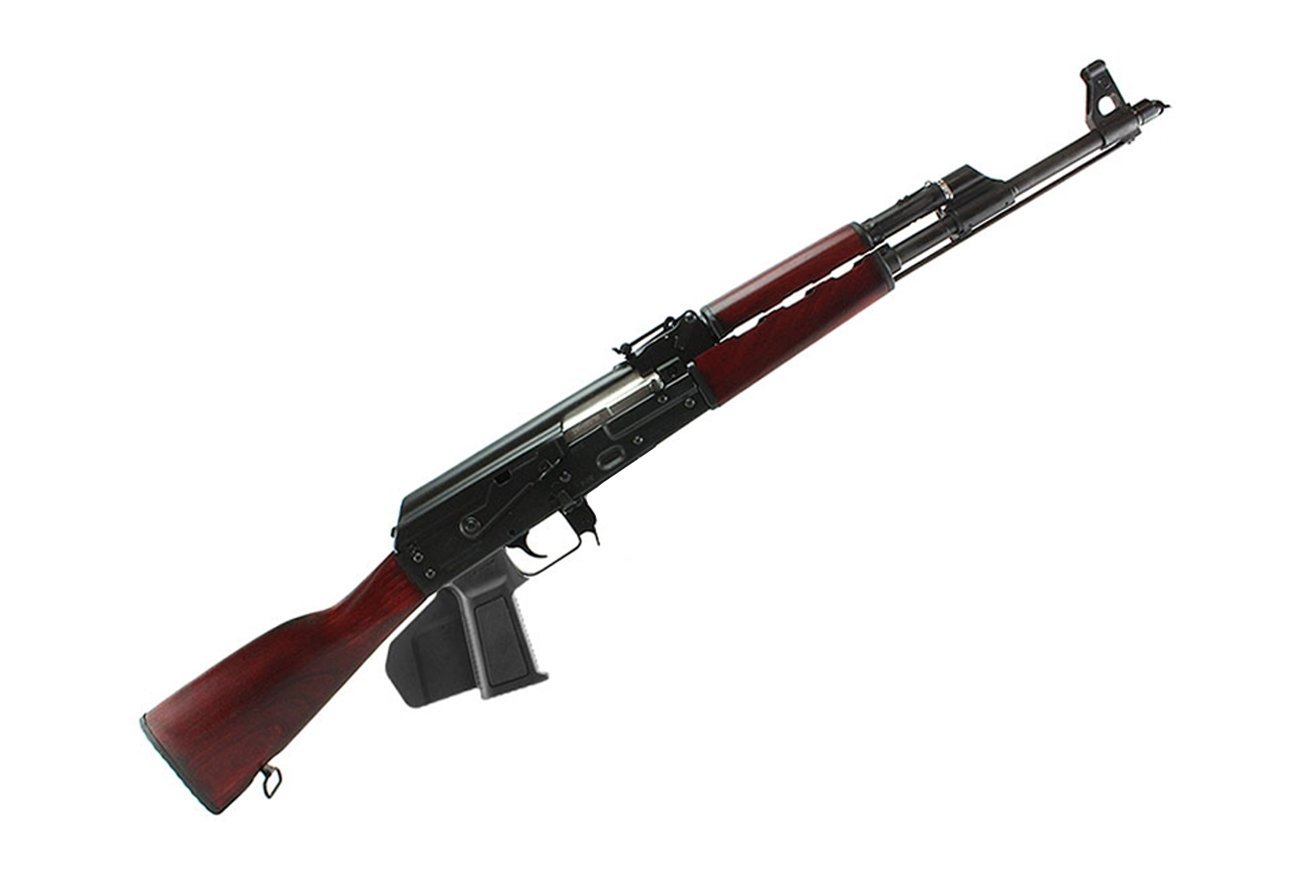 Zastava M90 18.25" 5.56X45  Semi Auto Rifle Serbian Red Furniture Bulged Trunnion 1.5mm Receiver Chrome Lined Barrel