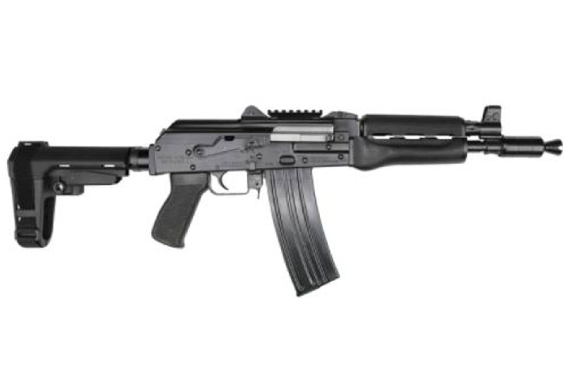 Zastava Zpap85 AK Pistol 10" 5.56X45 30rd Semi Auto With SBA3 Brace Booster And 30 Round Magazine