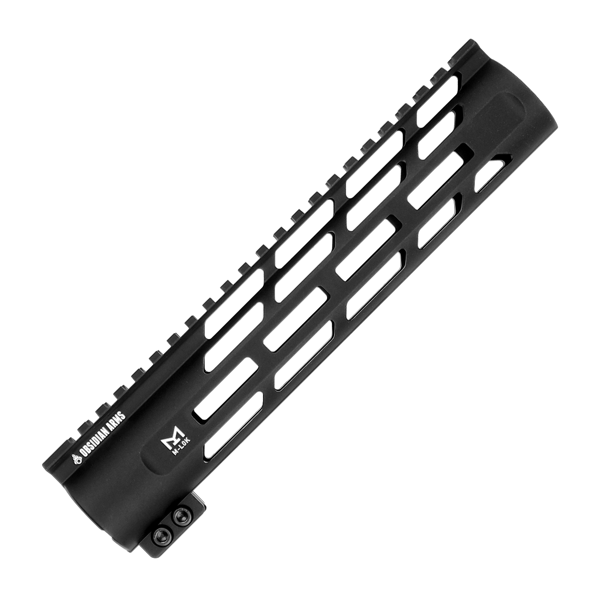 Obsidian Arms 15C Handguard  9.5" Square-Cut M-LOK  Black Hardcoat