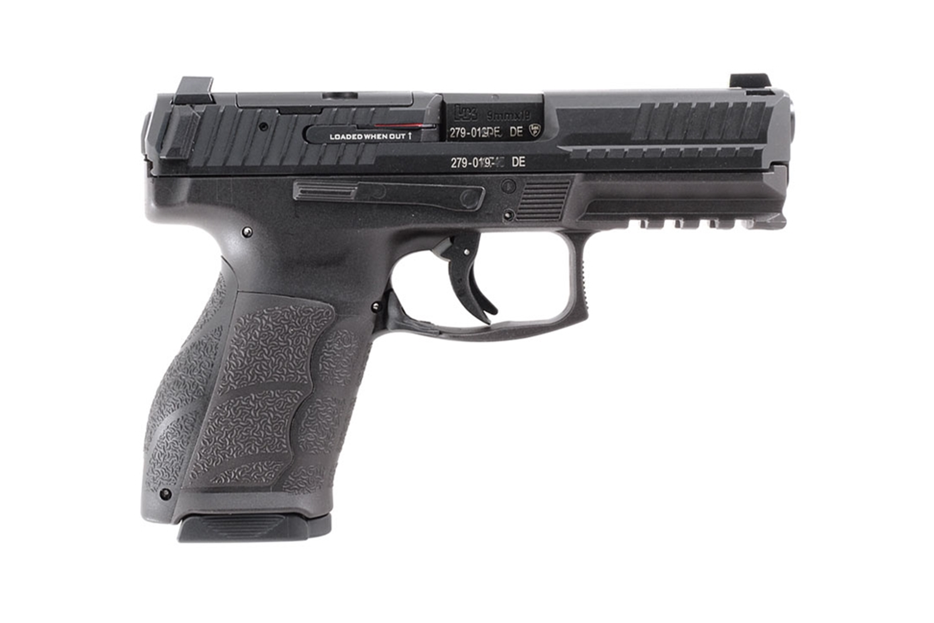 HK CA VP9A1 K 9mm 4.09" 10rd Ambidextrous Semi-Automatic CA Compliant Pistol
