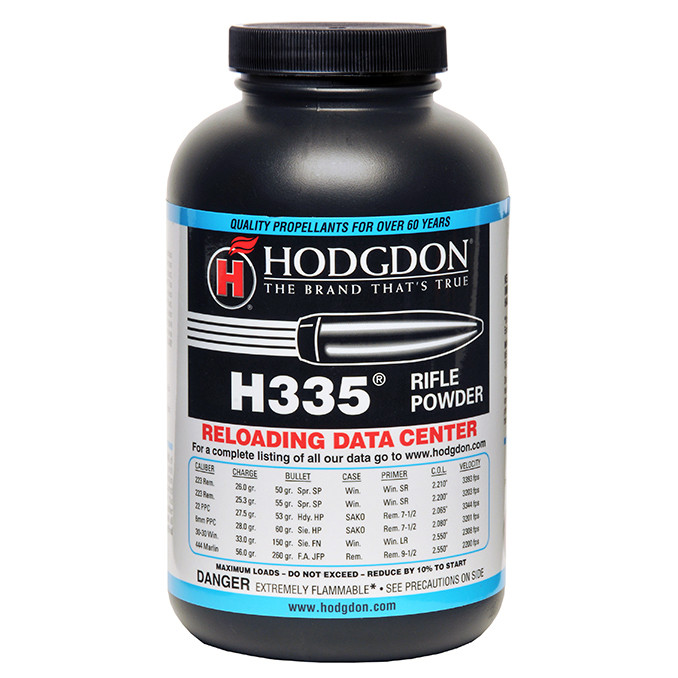 Hodgdon Powder Can 335 1 lb