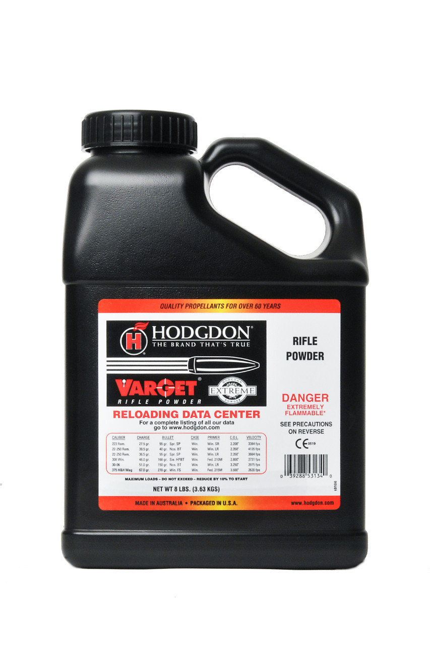 Hodgdon Powder Keg Varget 8 lb