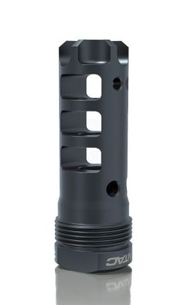 Lantac Dragon Plan B Long Muzzle Brake 9mm - 1/2x28