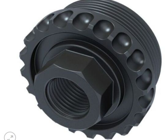 Lantac Lamprey Direct Thread 1/2x28 Titanium HUB - 1.375x24