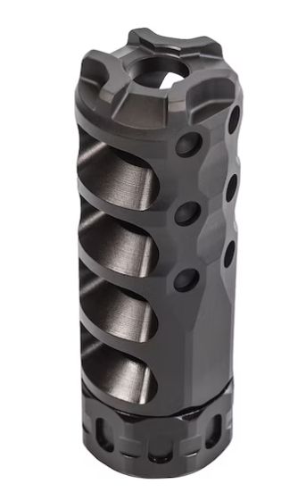 Precision Armament Hypertap Titanium Slim Muzzle Brake - 7.62/308 - 5/8x24 - Black