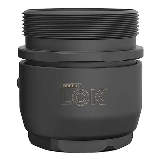 Breek Arms Breek-LOK 3QD Quick Detach Suppressor Mount HUB Assembly - Titanium