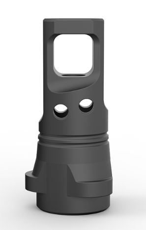 Breek Arms Echo Single-Port Muzzle Brake for Breek-LOK 3QD - 1/2x28 TPI