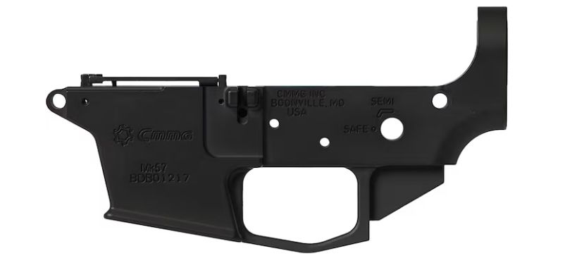 CMMG Mk57 AR-15 Stripped Lower Receiver - Armor Black