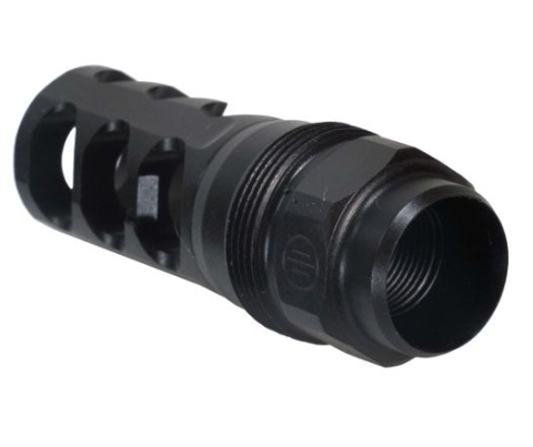 Primary Weapon Systems PWS FRC Compensator Tapered 3-port 1/2-28 threads .223