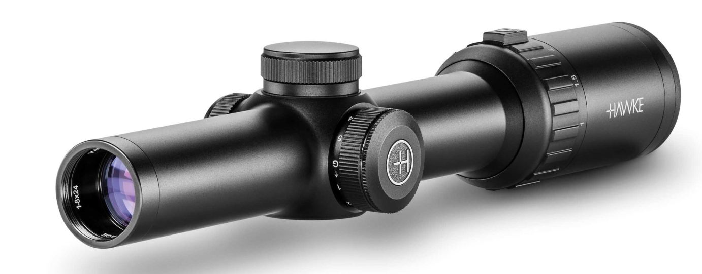 Hawke Optics Vantage 30 WA IR - 1�8x24 - 5.56 Tactical 8x - 1/2 MOA - Low-Profilewith FREE 30mm Cantilever Mount (24135)